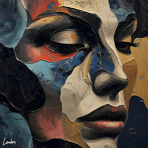 Fragmented Portrait 6