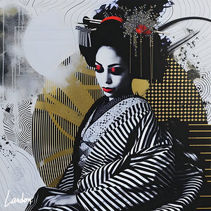 Op Art Babe 8