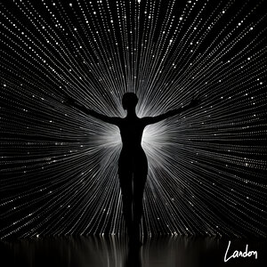 Pointillist Ballet Dancer 2