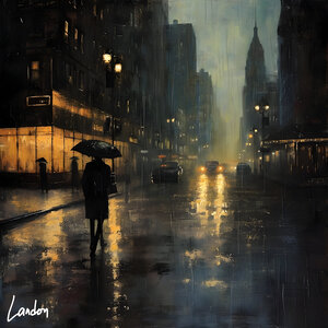 Rainy Cityscape 8