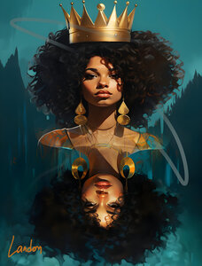 Reflection of A Queen