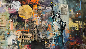 Statue of Tower Colosseum 2