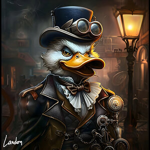 Steampunk Duck 2