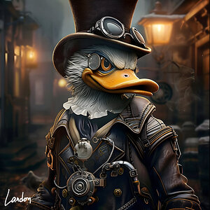 Steampunk Duck 3