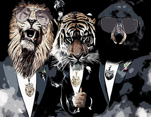 Lion Tiger Bear