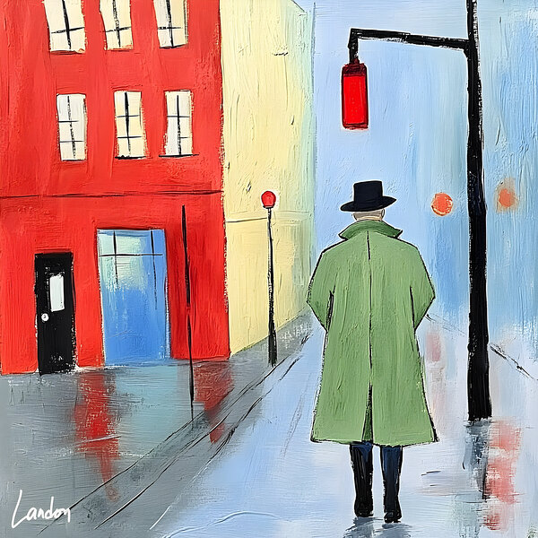 Lamplit Solitude 2 by Landon