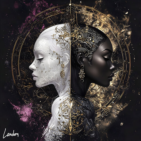 Veil of Duality 4 Print