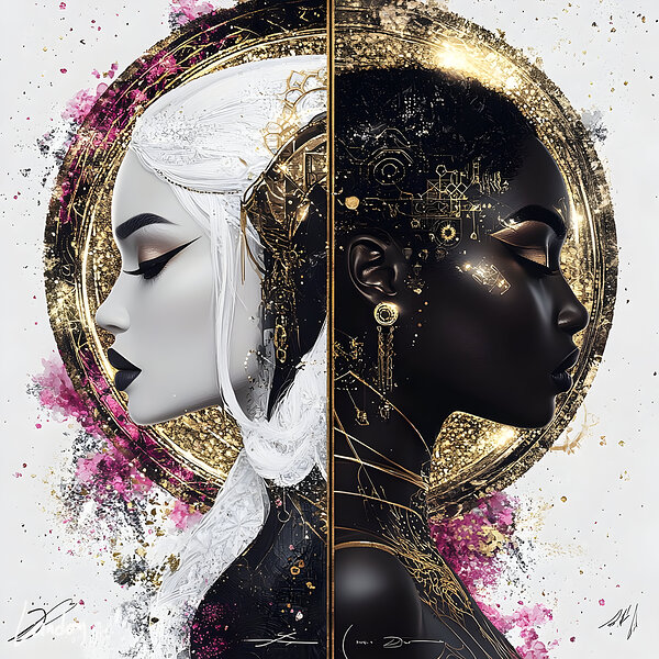 Veil of Duality 3 Print