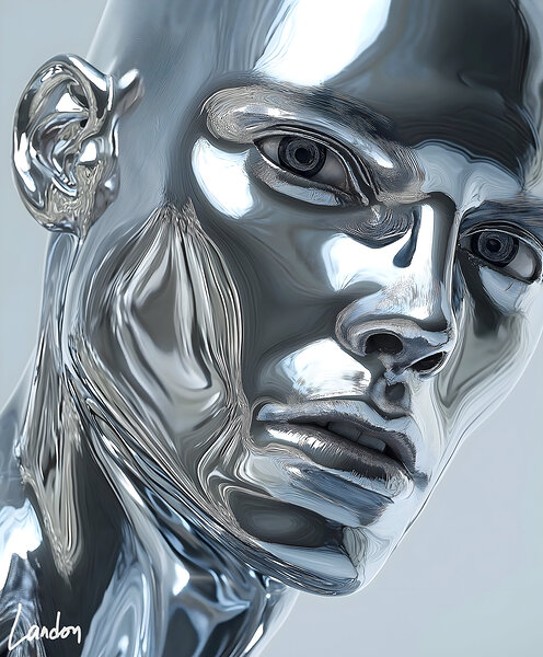 Chromatic Elegance 6 Print