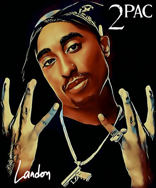 2 Pac Print