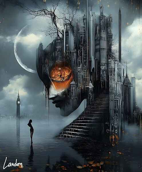 Ethereal Reflection Print