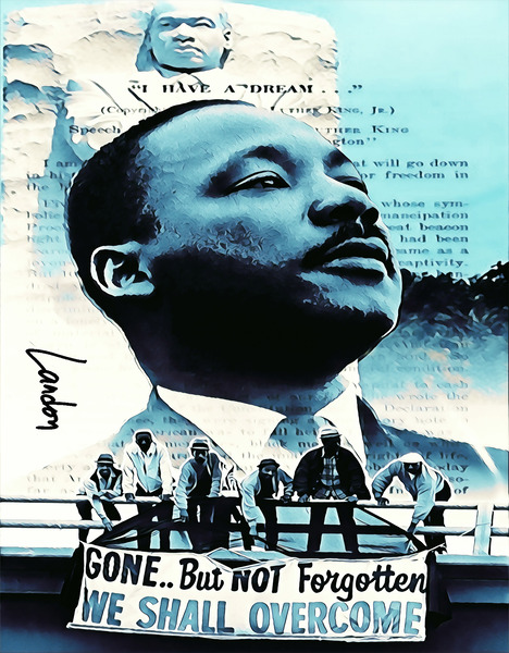 A King Gone Too Soon Print