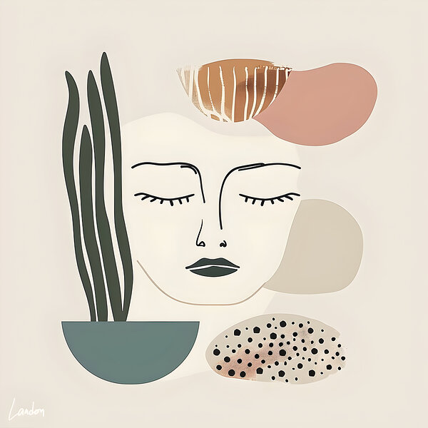 Abstract Delight 1 by Landon