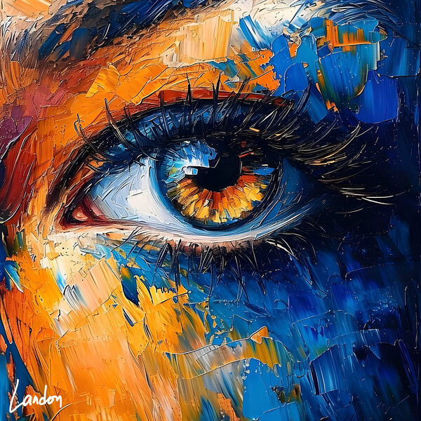 Abstract Eye 2 Print
