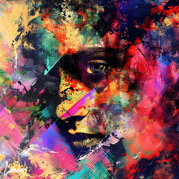 Abstract Portrait 1 Print