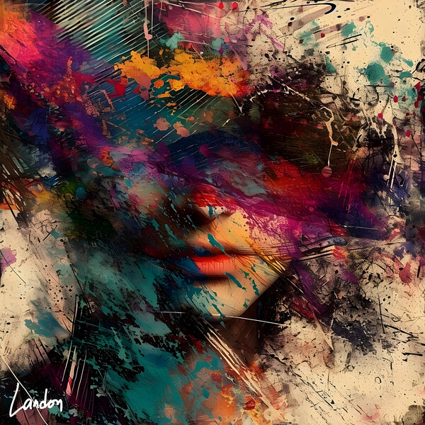 Abstract Portrait 3 Print