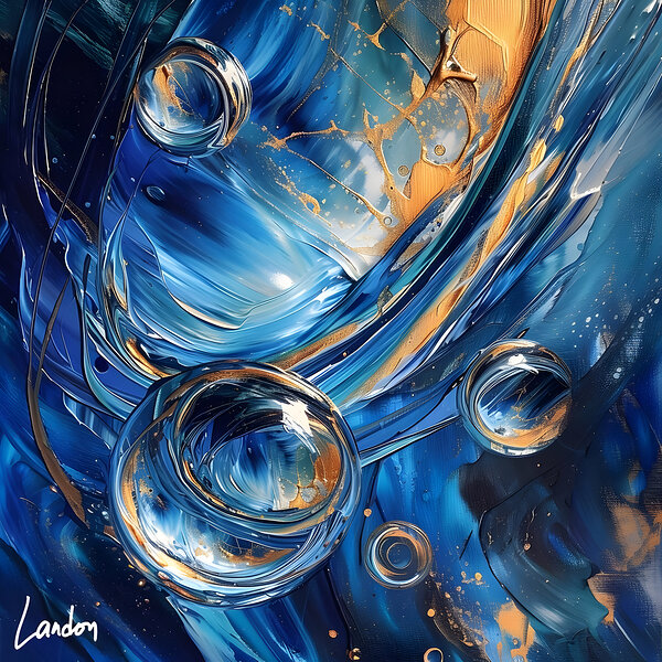 Abstract Swirl 2 Print