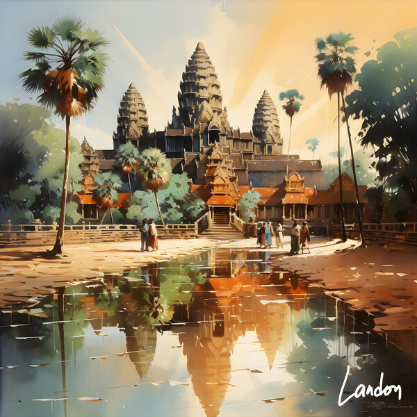 Angkor Wat 3 by Landon