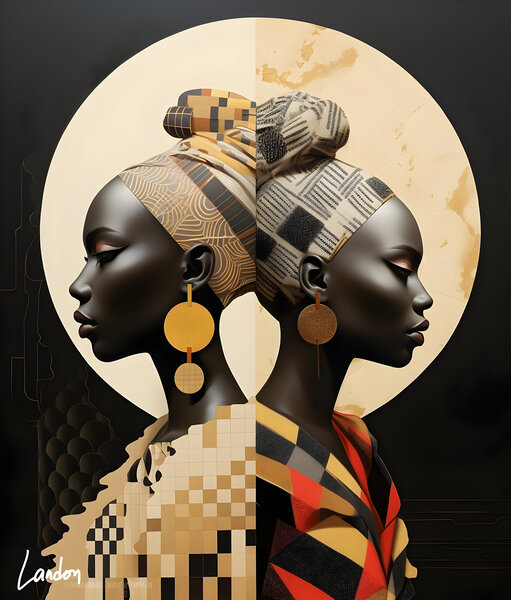 Back To Women 1 Print