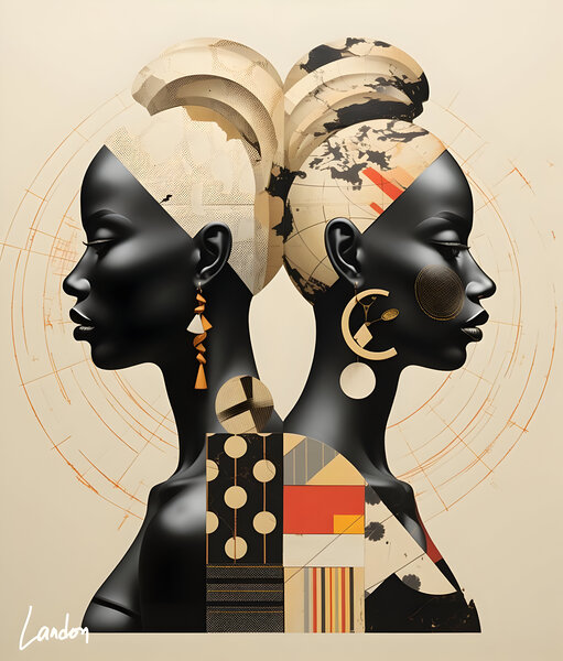 Back To Women 3 Print