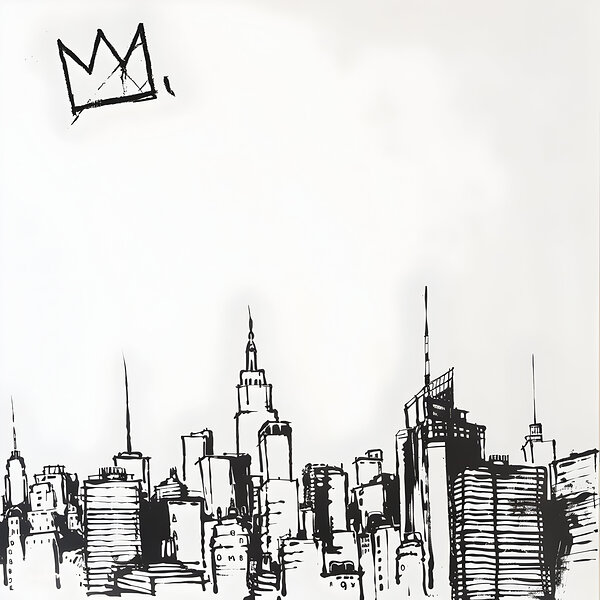 Basquiat City 10 Print