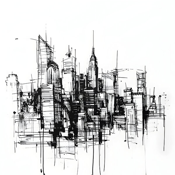 Basquiat City 11 Print