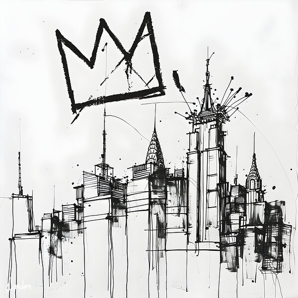 Basquiat City 9 by Landon