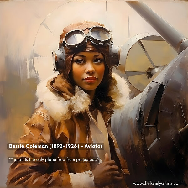 Bessie Coleman Print