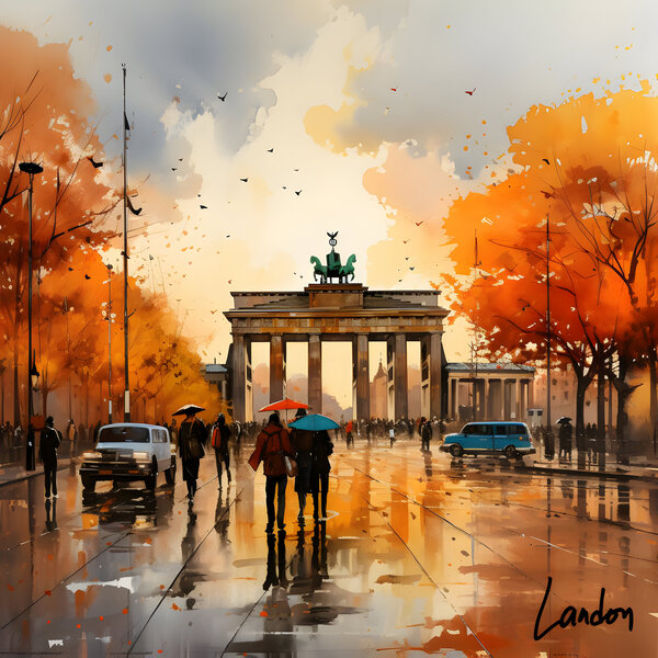 Brandenburg Gate by Landon
