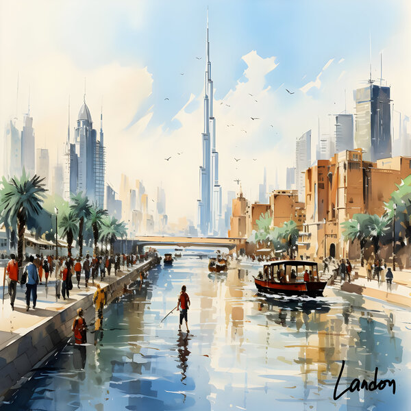 Burj Khalifa 1 by Landon