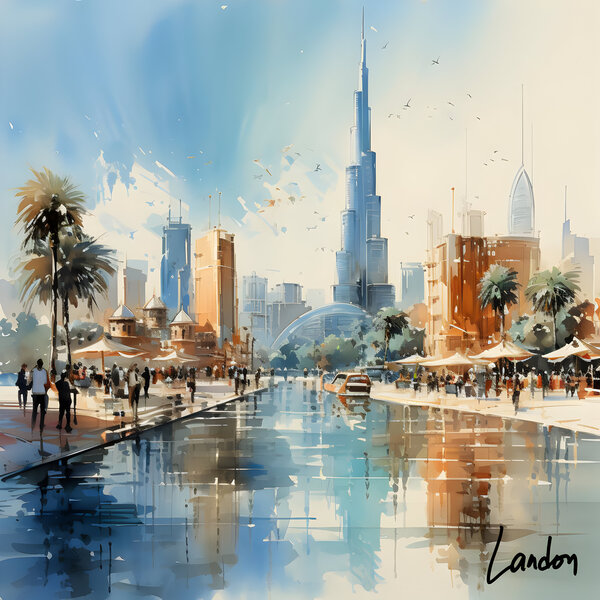 Burj Khalifa 2 by Landon