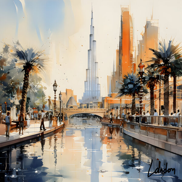 Burj Khalifa 3 by Landon