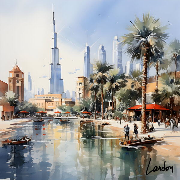 Burj Khalifa 4 by Landon