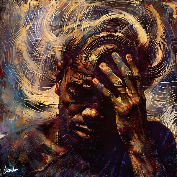 Cascade of Thought 11 Print