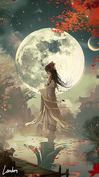 Chinese Beauty 2 Print