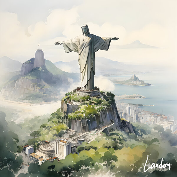 Christ the Redeemer 1 by Landon