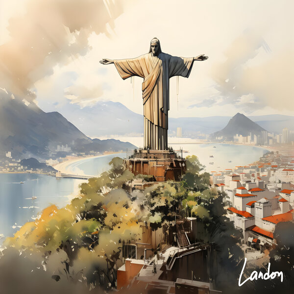 Christ the Redeemer 2 by Landon