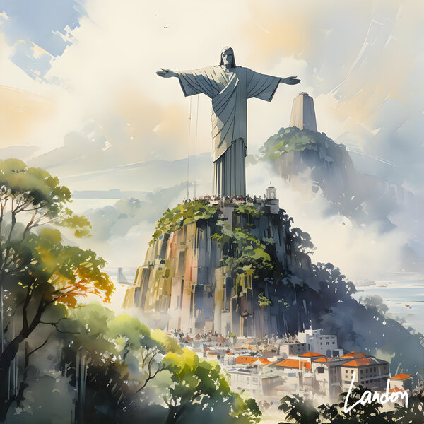 Christ the Redeemer 4 by Landon