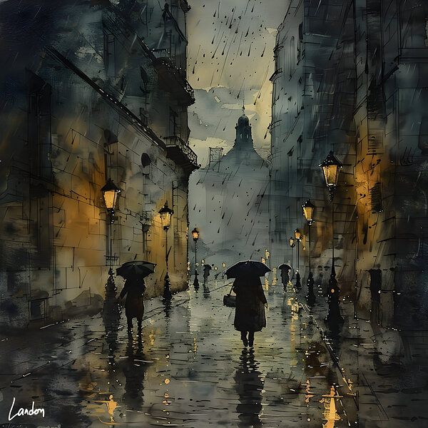 Cobblestone Lane 1 by Landon