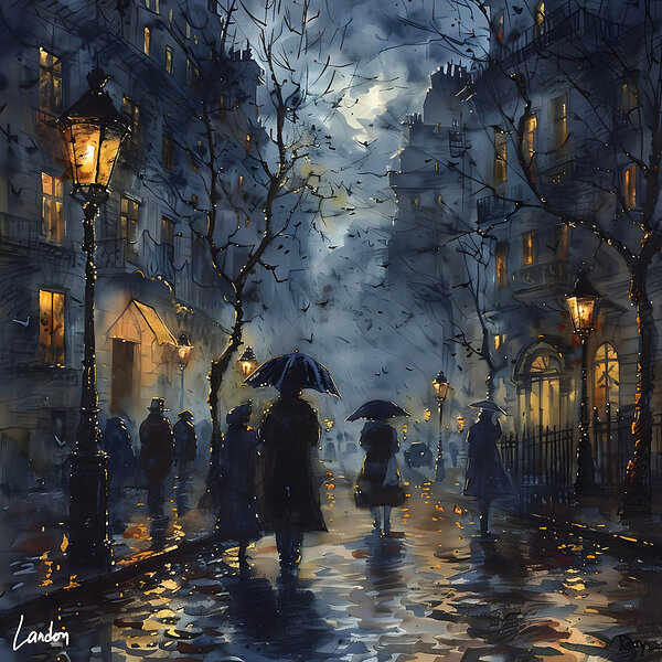 Cobblestone Lane 3 by Landon