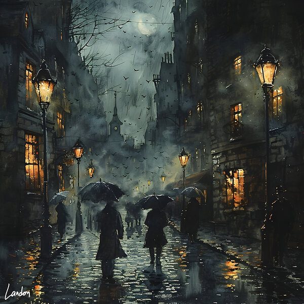 Cobblestone Lane 4 by Landon