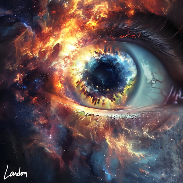 Cosmic Eye 2 Print