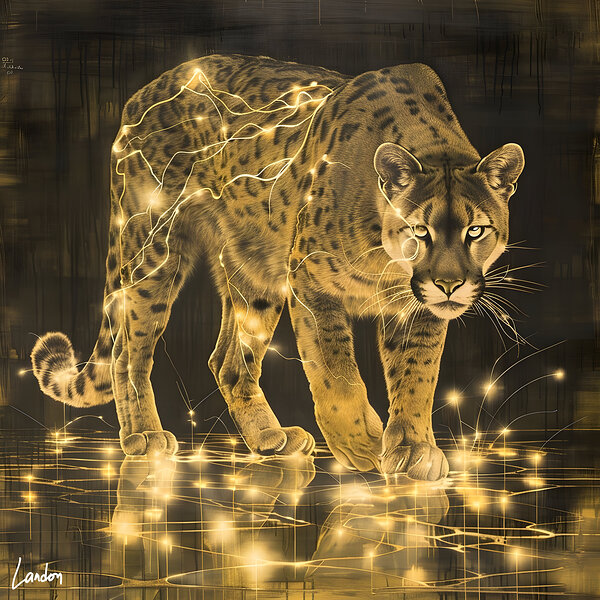 Cougar Golden Glow 1 by Landon