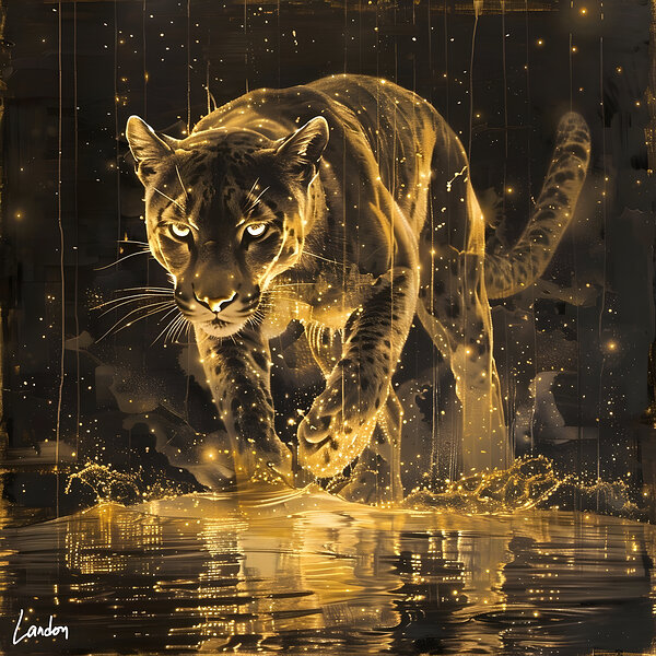 Cougar Golden Glow 5 by Landon