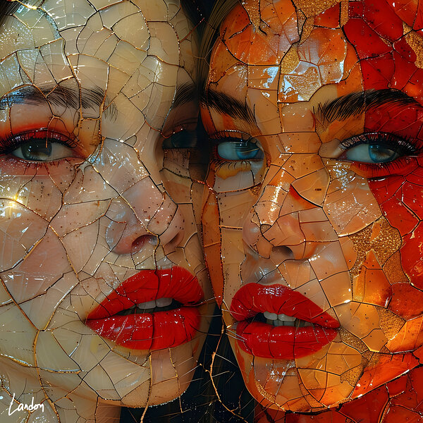 Cracks In Her Beauty 2 by Landon