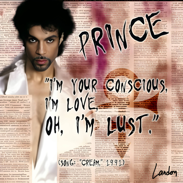Prince-Cream Print