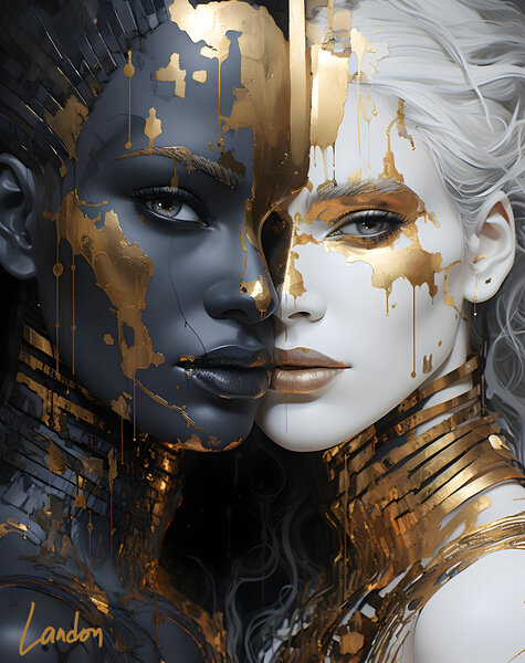 Divine Duo 1 Print