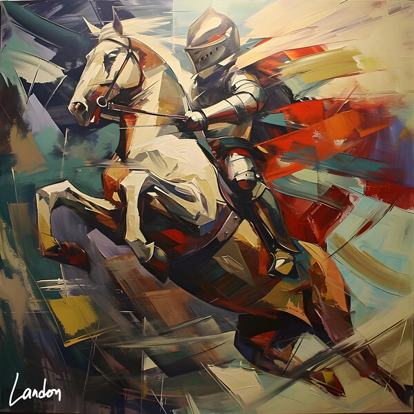 Dynamic Knight 2 Print