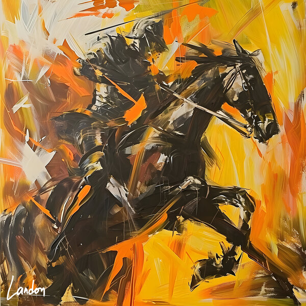 Dynamic Knight 4 Print