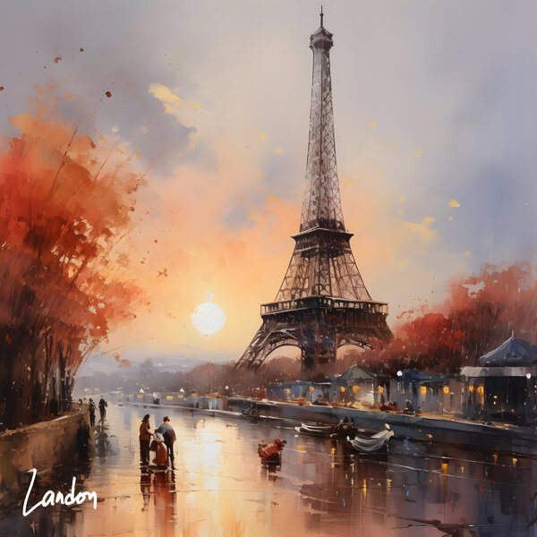 Eiffel Tower 2 Print